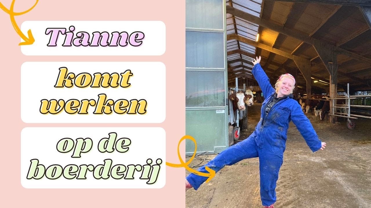 Tianne komt werken - Boer Barrie
