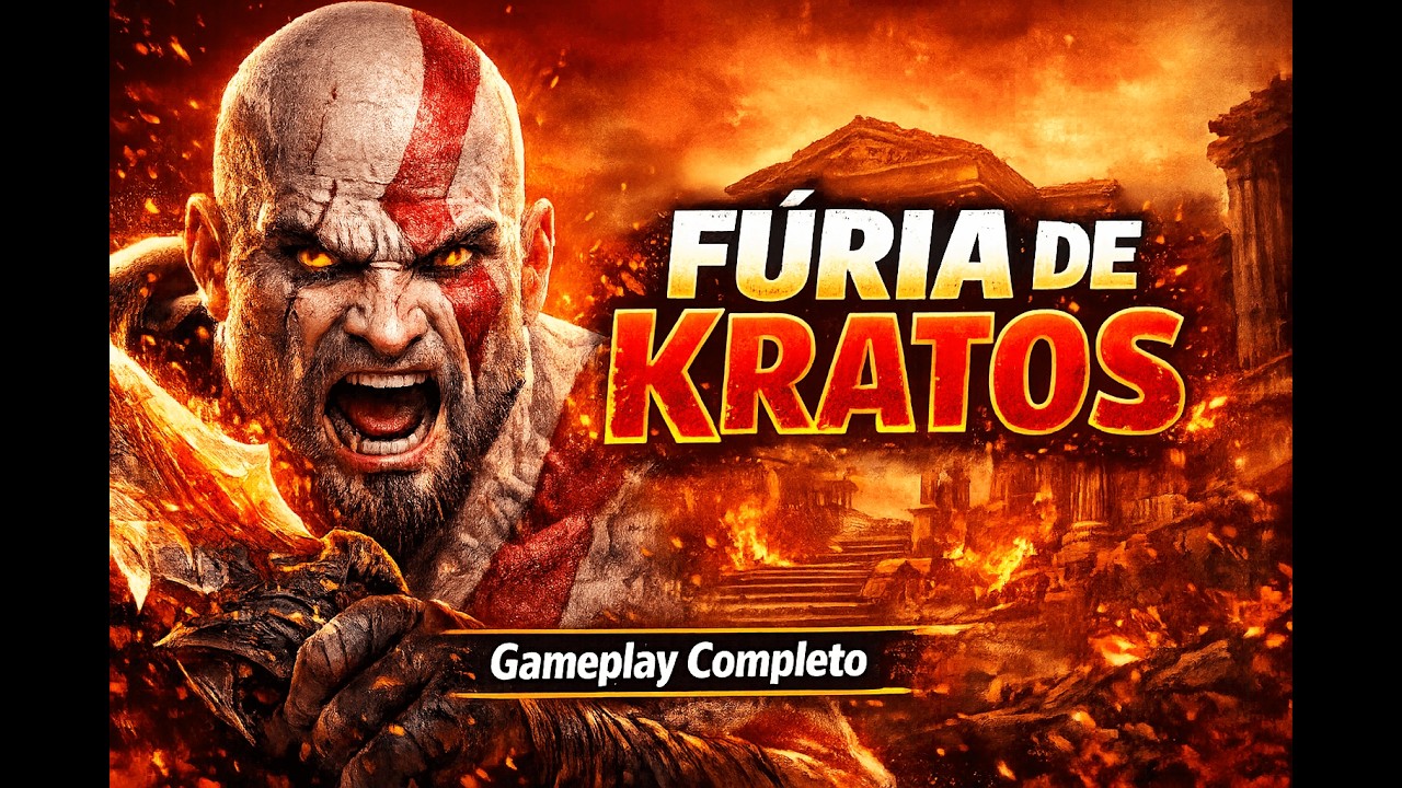 A FÚRIA DE KRATOS DESPERTA 🔥 Gameplay Completo