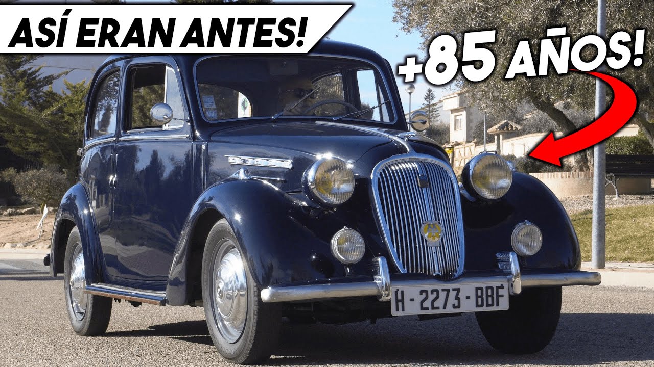 ASÍ ERAN los COCHES HACE 85 AÑOS - SIMCA 8