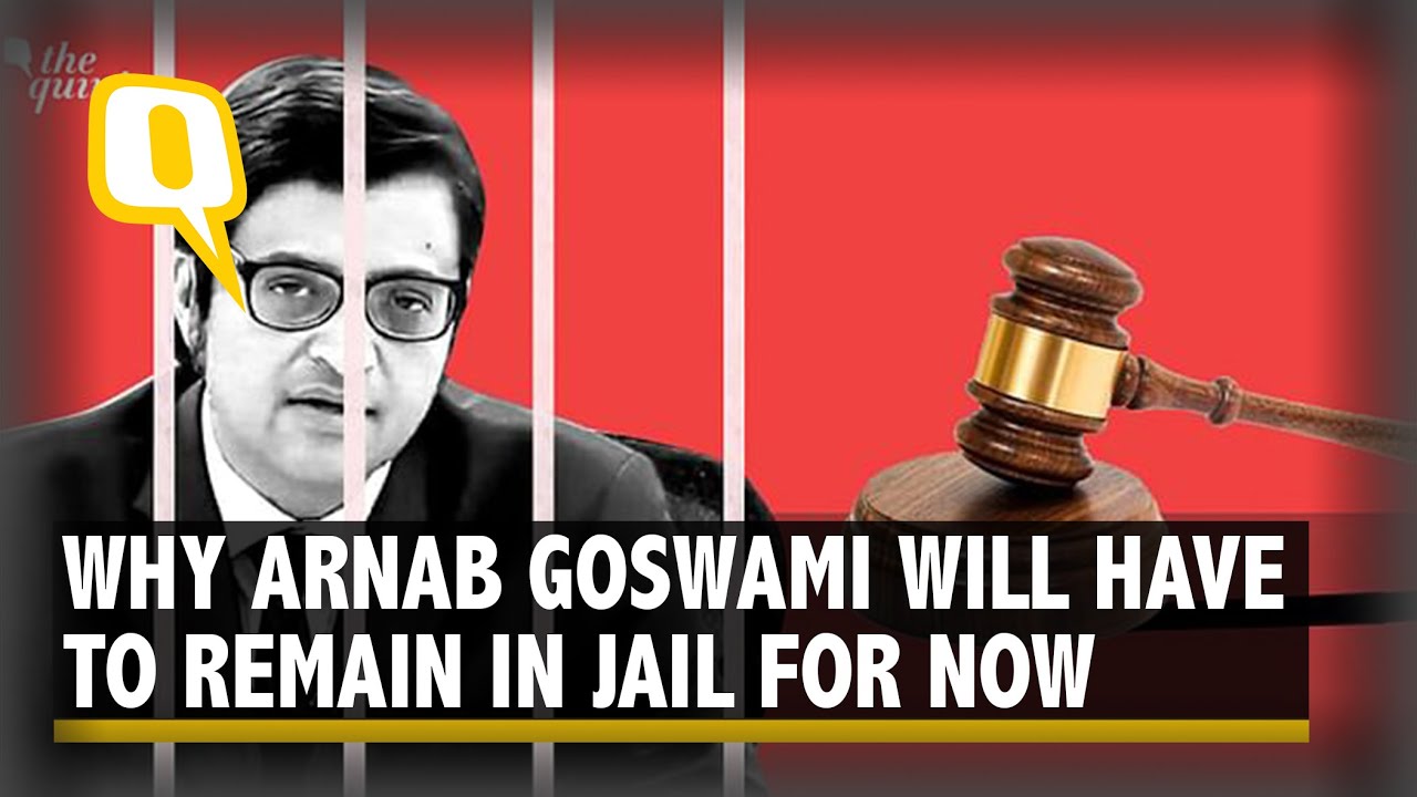 Why Did Bombay HC Reject Arnab Goswami's Interim Bail Plea? | The Quint
