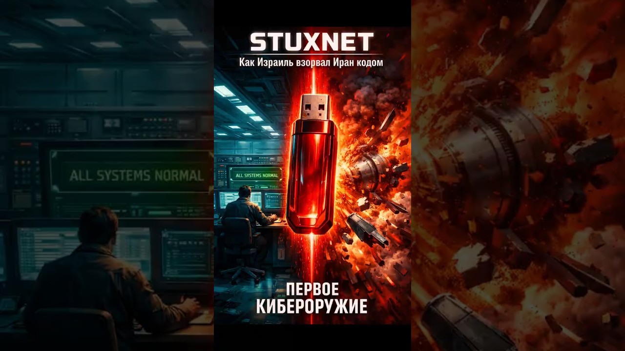 Stuxnet: Как взорвали ядерный Иран без единого солдата #Stuxnet #Кибервойна #Иран #Израиль #История