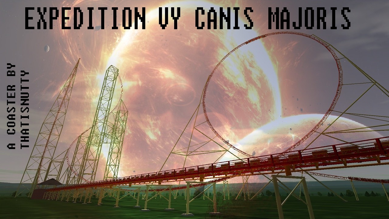 Expedition VY Canis Majoris - a nolimits 400-foot shuttle coaster