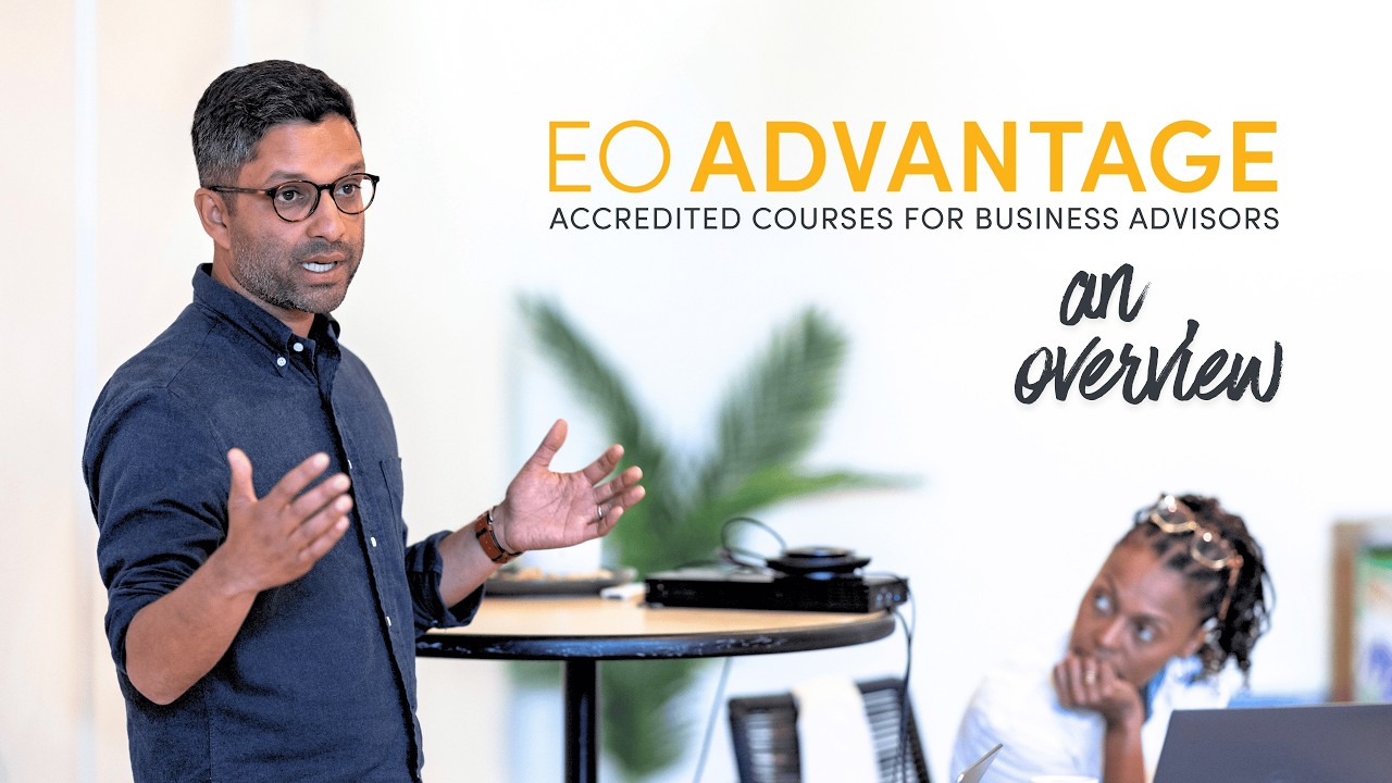 Build your expertise with EO Advantage, an overview of our courses