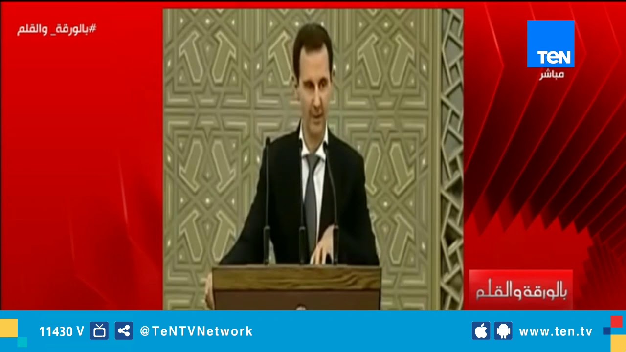 الرئيس بشار الأسد يفضح ويسب أردوغان