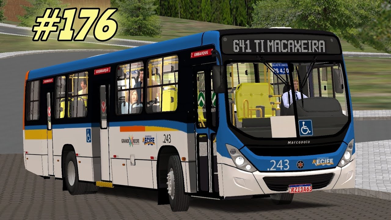 Fazendo Viagem com uma das melhores máquinas da Consórcio Recife 👀 - Proton bus Simulator - #176