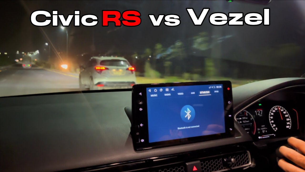Honda Civic RS 2024 vs Vezel 1.5 Hybrid 2014 - DRAG RACE!