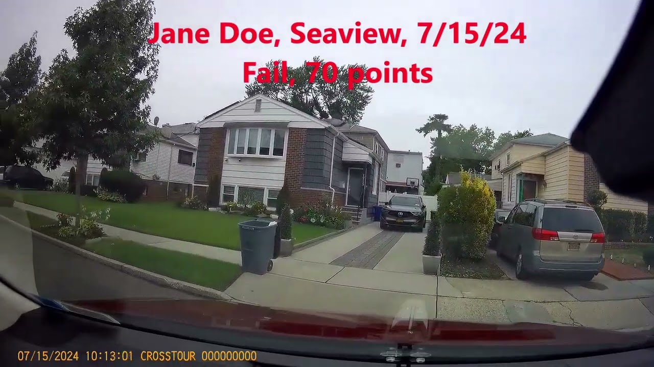 Seaview-2 Ave DMV Road Test 07 15 2024