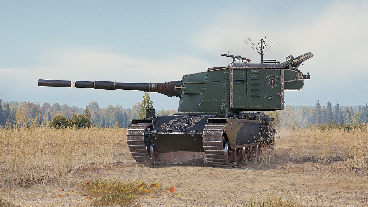 FV4005 Stage II: Тень погибели, скользящая по полю боя • World of Tanks