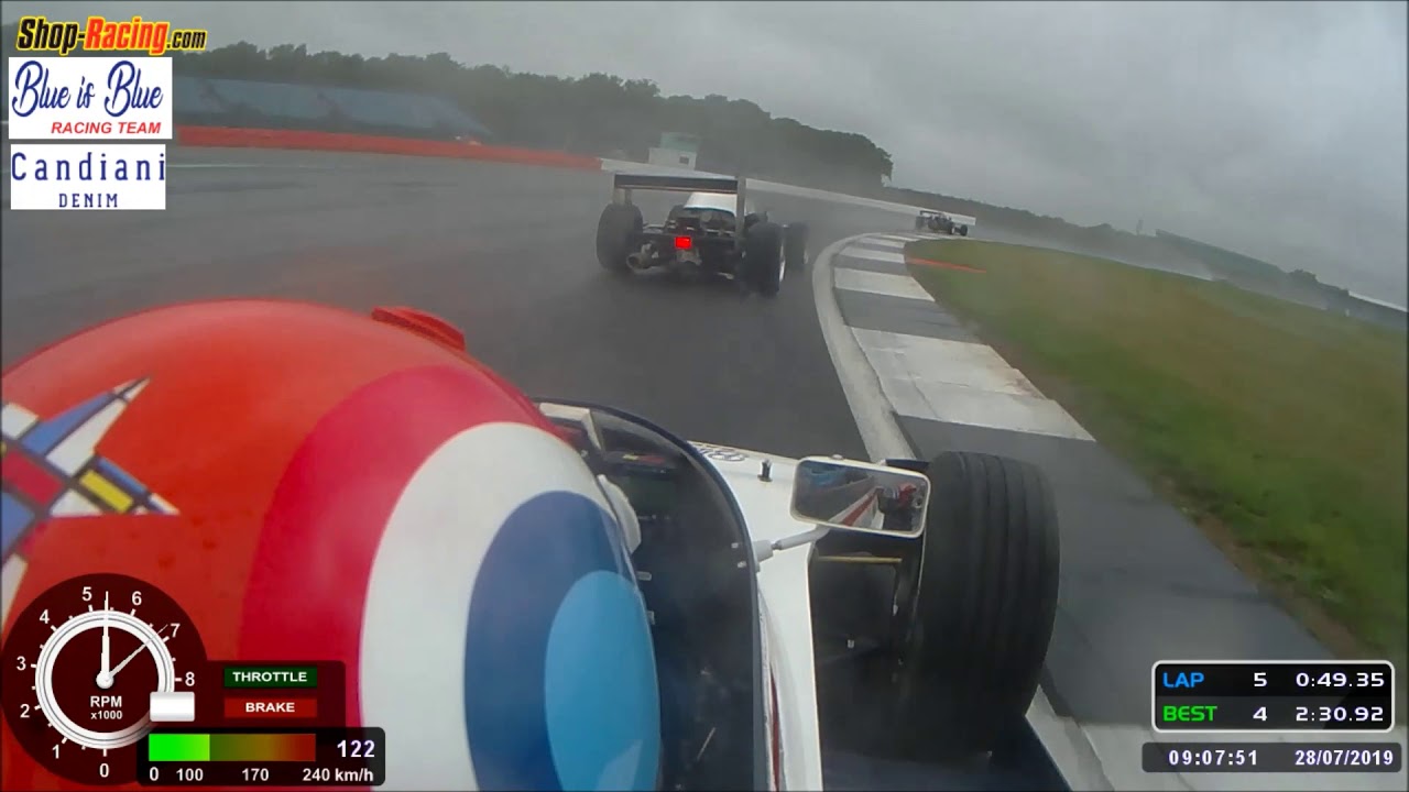 Silverstone Classic 2019 - F3 Classic - P32 to P4 - Fred Rouvier