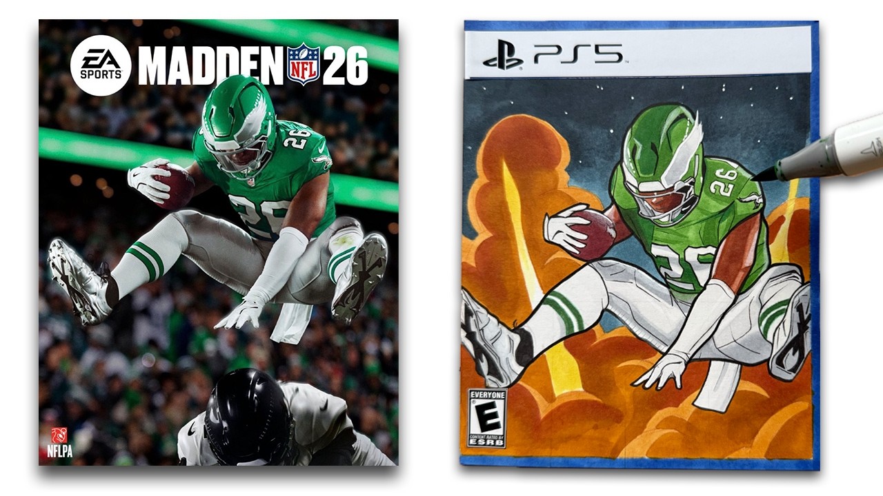 Рисую Madden в своём стиле! 🎨