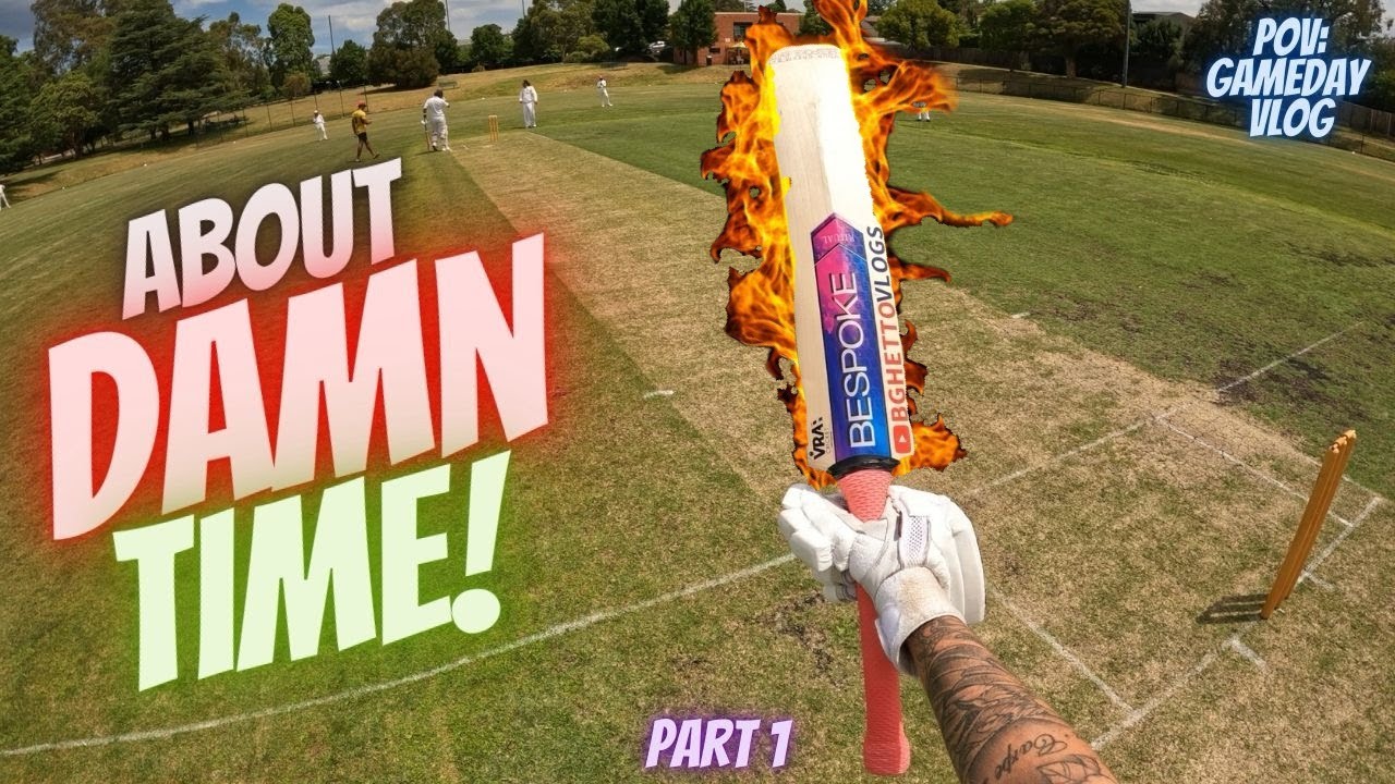 New Year Started Off With Runs, FINALLY! *PART 1* (POV: Cricket GameDay Vlog)