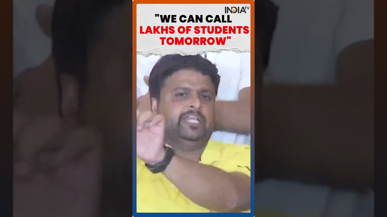 JPSC Exam Row: Student Leader Warns, &ldquo;We Can Call Lakhs of Students Tomorrow&rdquo; #shorts #jpsc