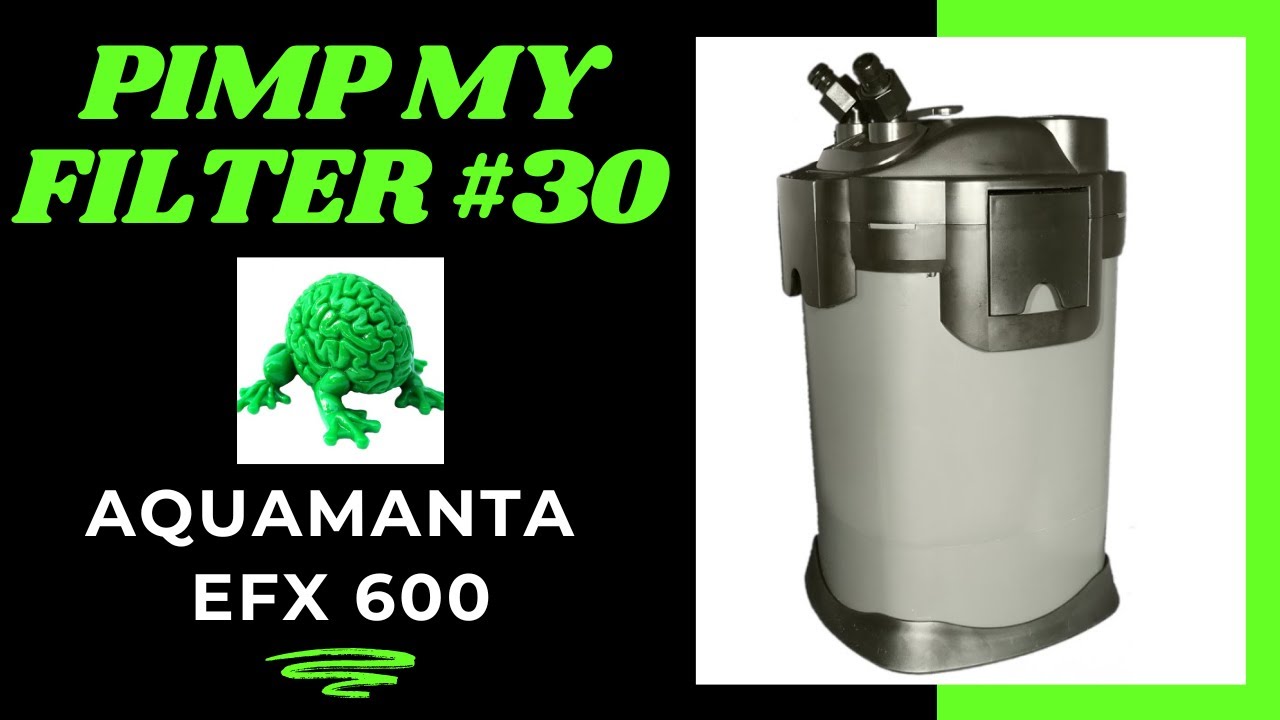 Улучшение моего фильтра #30 - Канистровый фильтр Aquamanta EFX 600