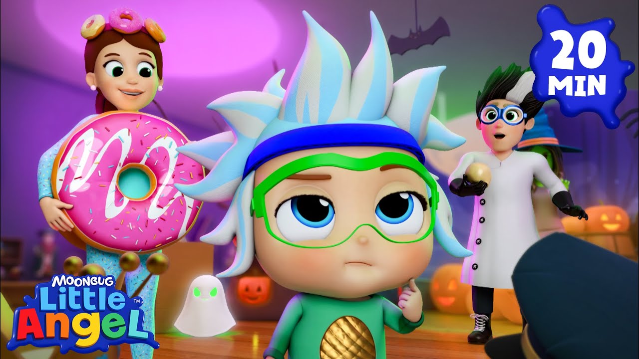 My Halloween Costume 🎃 Fun Sing Along Songs by @LittleAngel Playtime