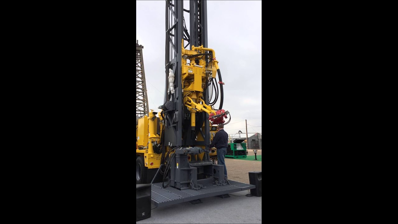 RD20 Drill Rig Demonstration at 2014 PBIOS Show in Odessa, TX