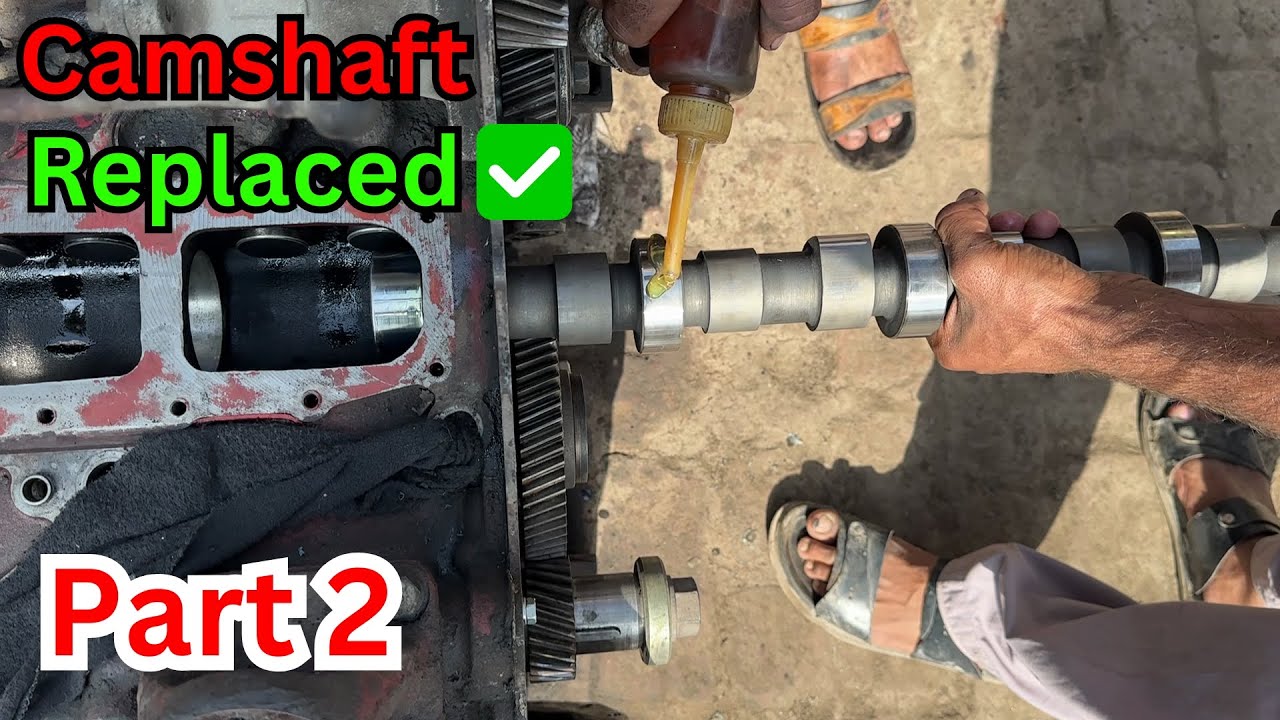 Engine Mein Achanak Awaaz | Cam Guide Toot Gaya! Hino FM2P P11C engine part 2