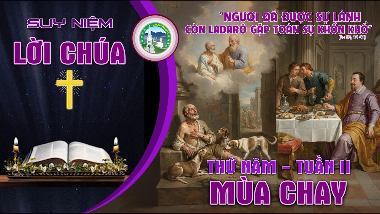 📖 Suy Niệm Lời Chúa  - Thứ Năm Tuần II - Mùa Chay