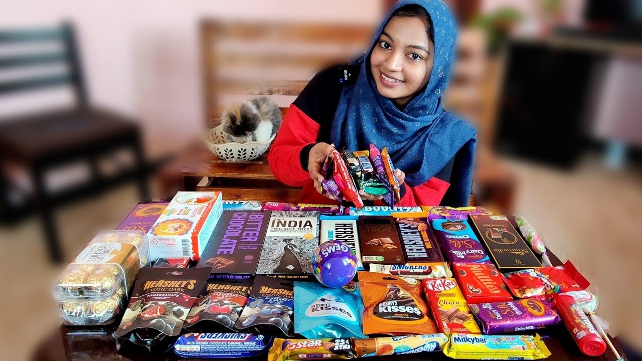 ЕМ ВСЕ ВИДЫ ШОКОЛАДА..😍😍🍫 СУХАЙЛ И ПАМИ