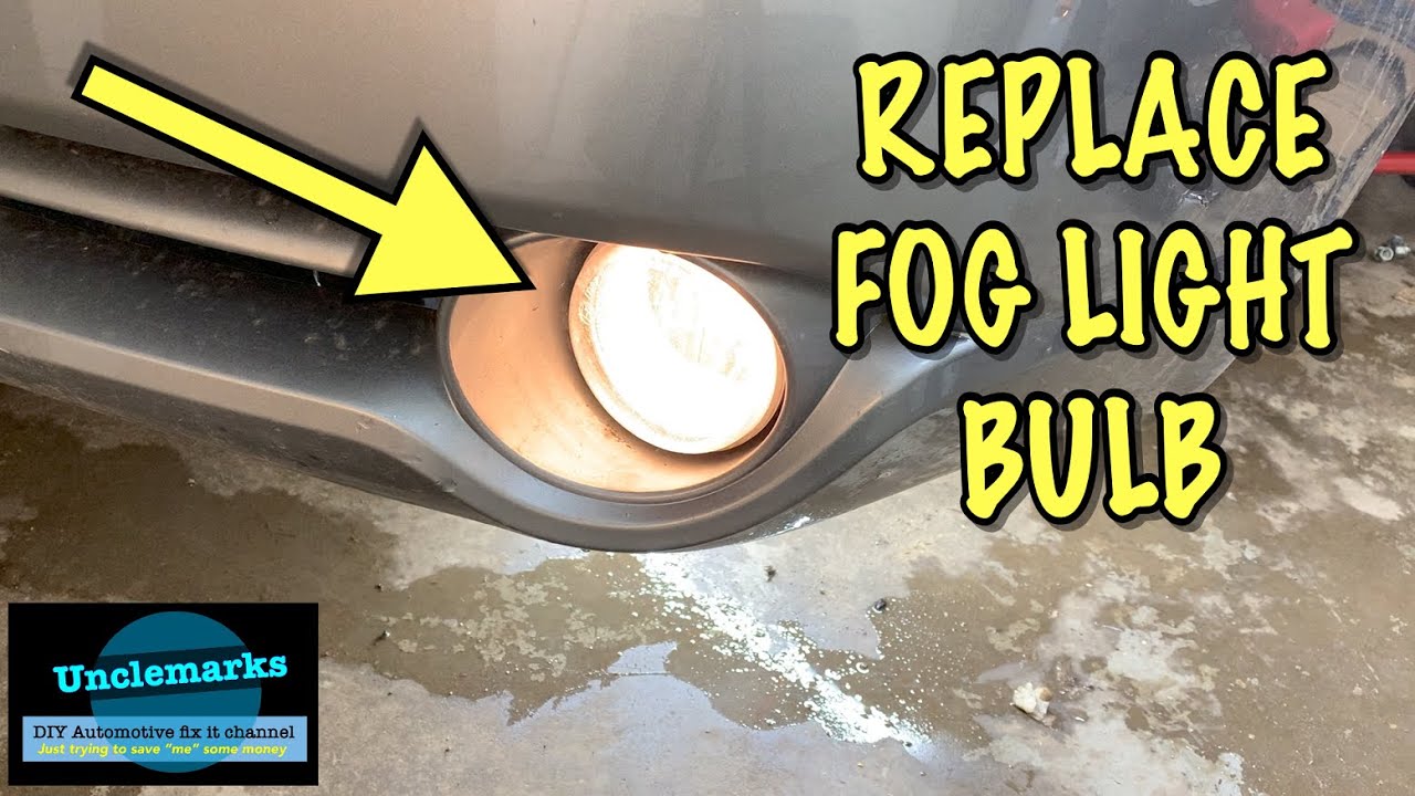 How to replace fog light bulb  2007 to 2014 Sebring 200 Avenger & many vehicles. (EP 247)