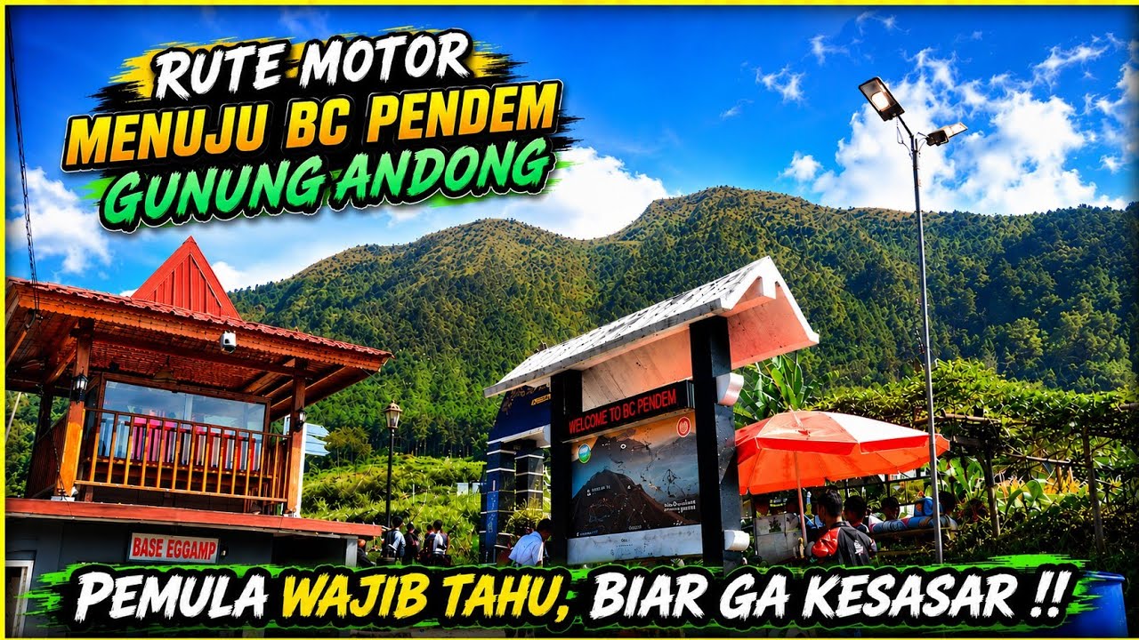 Rute Terbaik Ke Basecamp Pendem Gunung Andong Dari Jalan Raya Salatiga - Magelang