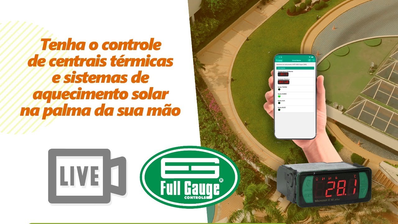 Uso do Sitrad PRO em aquecimento solar - Português
