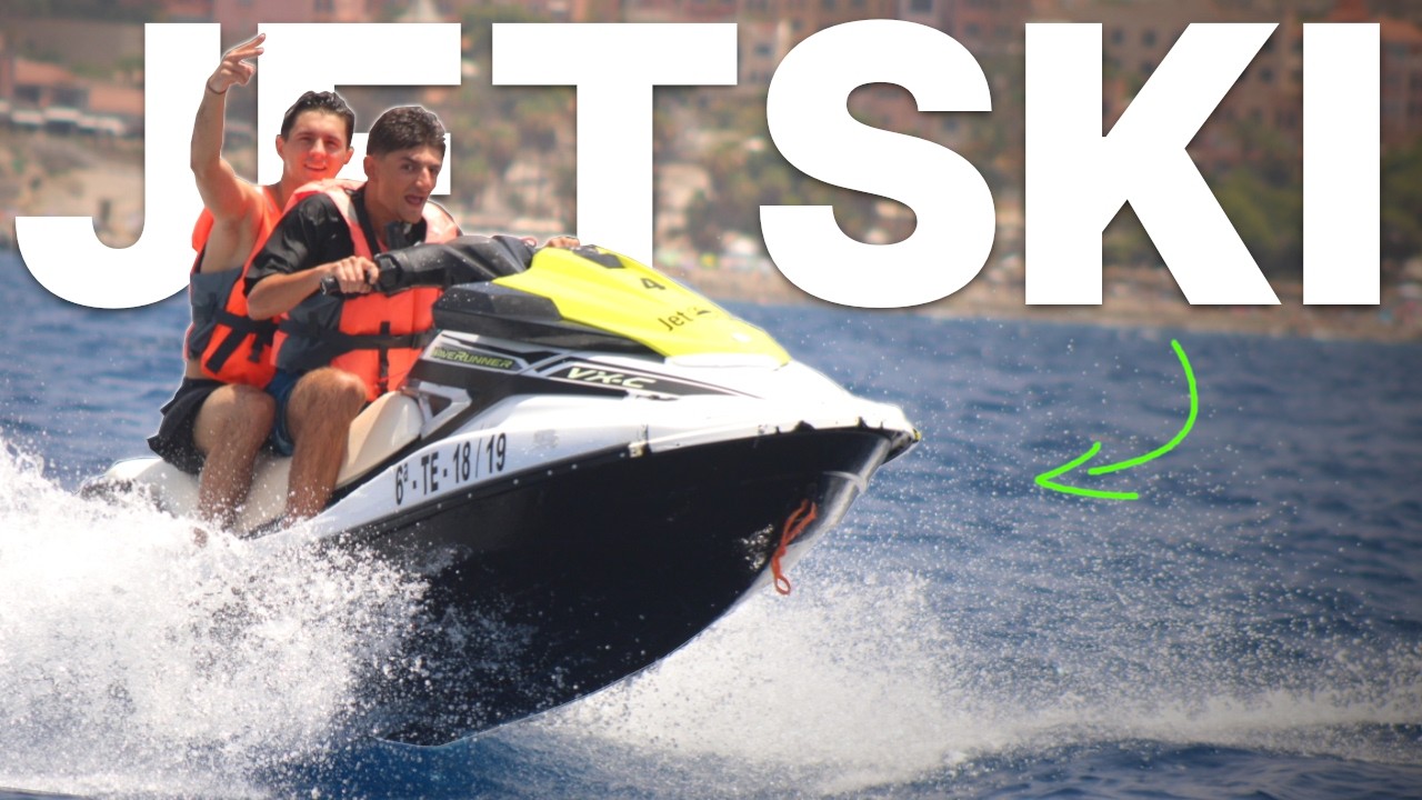 Proviamo le MOTO D'ACQUA a Tenerife! ADRENALINA PURA 🔥 | i Jetski - Vlog MARATO 2025