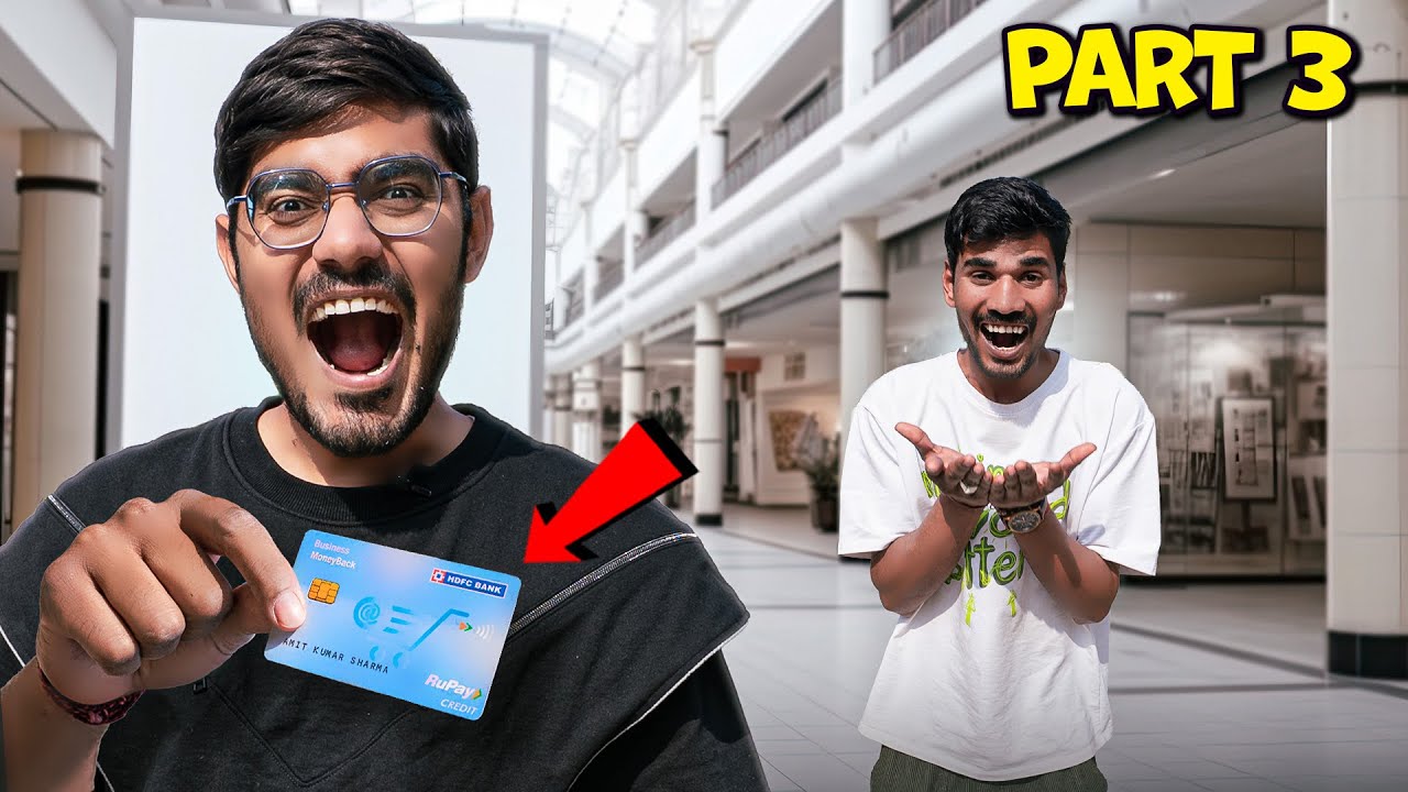Free Credit Card Challenge For My Team- जितना चाहे पैसा उडाओ | PART-3