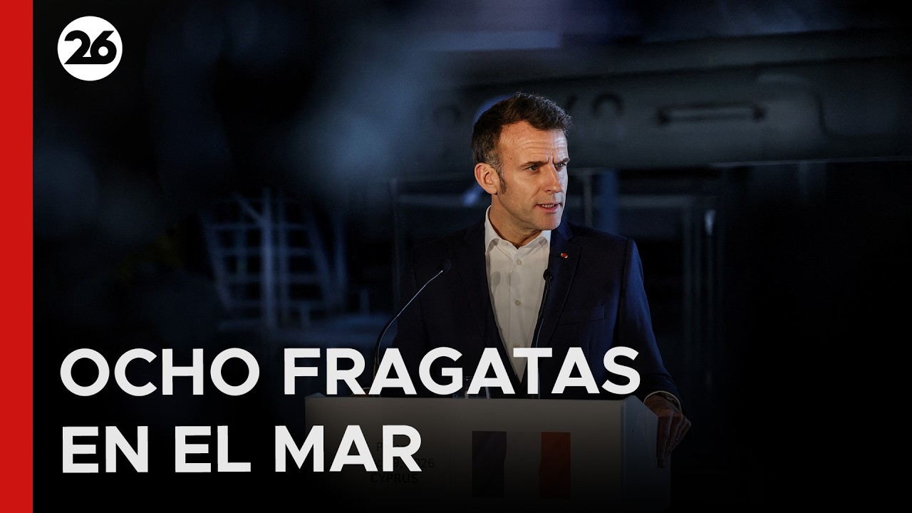 🚨 FRANCIA | Macron despliega flota naval en Chipre