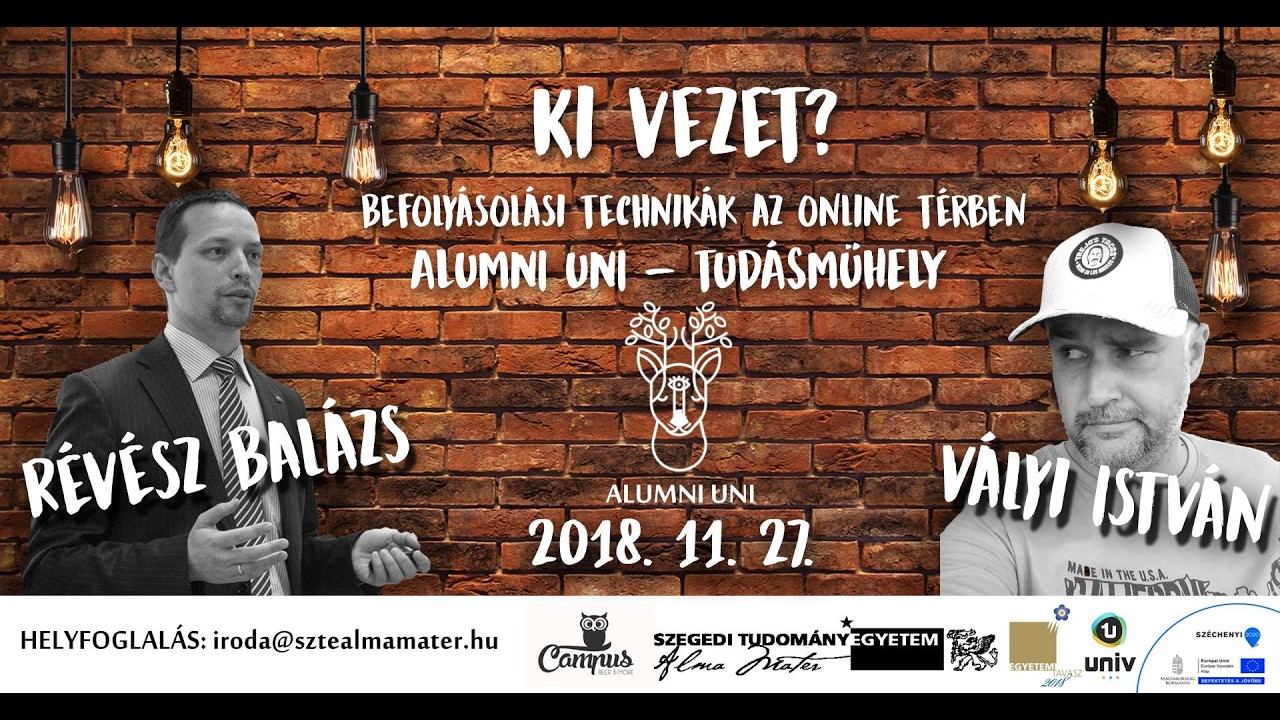 Azt hiszed, te d&ouml;ntesz? 🚫 &ndash; Online befoly&aacute;sol&aacute;s V&aacute;lyi Istv&aacute;nnal &eacute;s Dr. R&eacute;v&eacute;sz Bal&aacute;zzsal