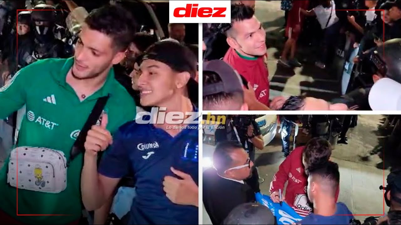 El lindo gesto que tuvieron los jugadores mexicanos con la afición hondureña pese a la derrota