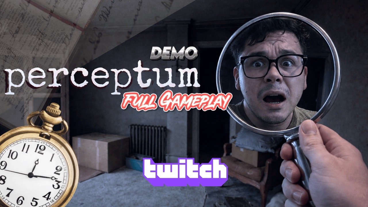 Jugamos al demo de PERCEPTUM🪞👻 Full Gameplay