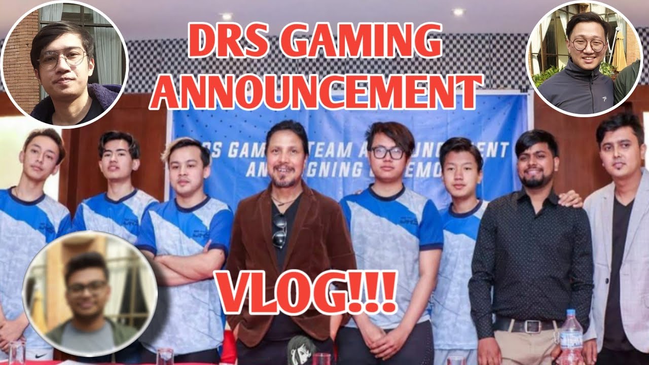 DRS GAMING SPONSER BY RONB / @MrHyozu  SPEECH / DRS CONTRACT WITH ROUTINE OF NEPAL BANDA