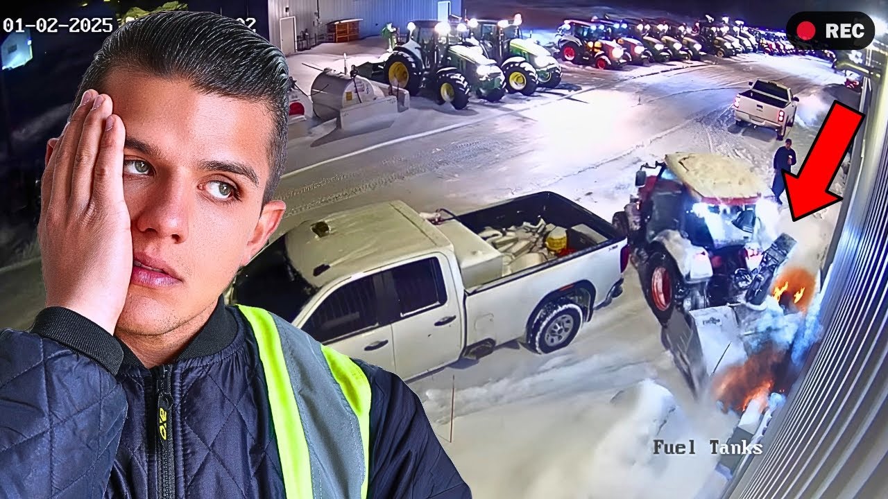 Operator CRASHES Into a Garage…