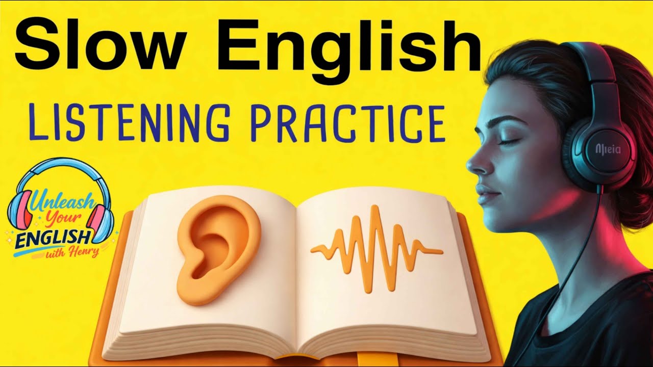 Learn English with Podcast | Slow English Listening & Fluency Practice  | A1 & A2 Shadowing Practice