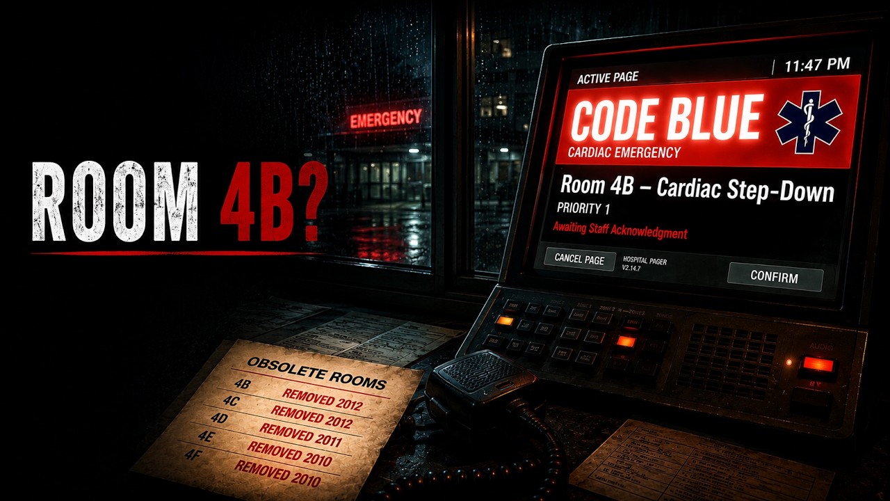 The Hospital PA Called a Code Blue to a Room That Didn&rsquo;t Exist