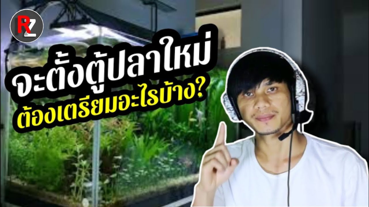 #RayZingAquarium EP3 จะตั้งตู้ปลาใหม่ต้องเตรียมอะไรบ้าง?