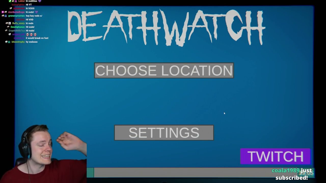 Insym Plays a NEW I'm on Observation Duty Ghost Hunting Game - Livestream from 13/10/2022
