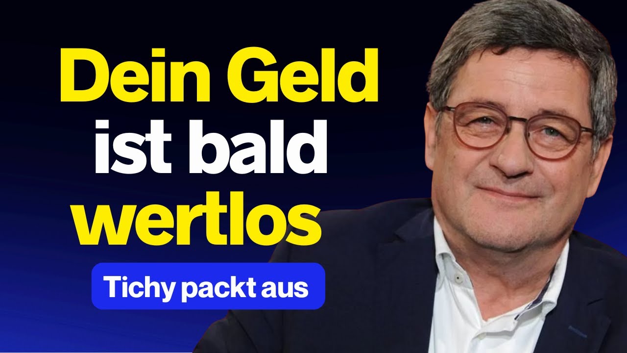 Warum dein Geld bald wertlos ist – und wie du dich retten kannst! Roland Tichy rechnet ab