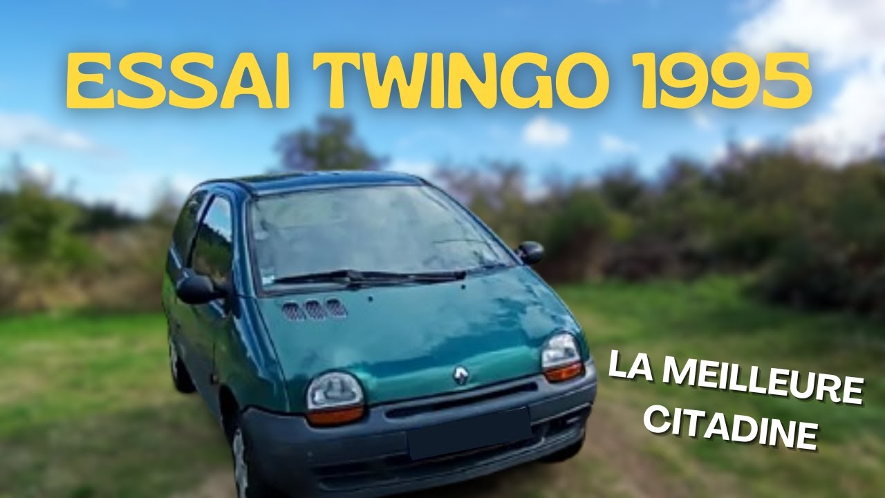 Essai Renault Twingo 1995 - LA MEILLEURE CITADINE !