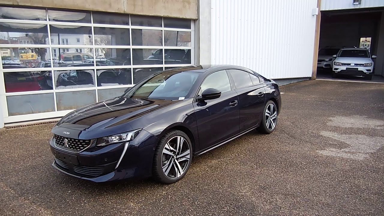 PRESENTATION essai PEUGEOT NOUVELLE 508 GT BLUEHDI 180 CH EAT8 BERLINE