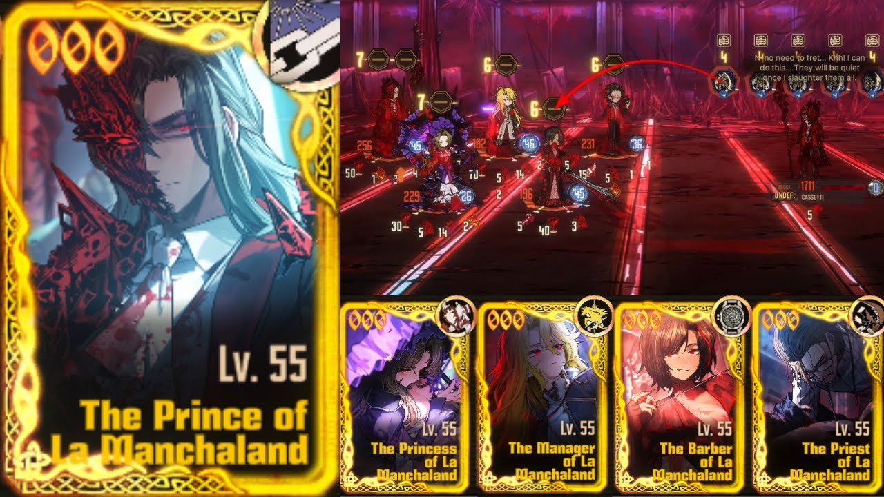 6.5-28 Cassetti vs Bloodfiends and The Prince of La Manchaland (Meursault)  - Limbus Company
