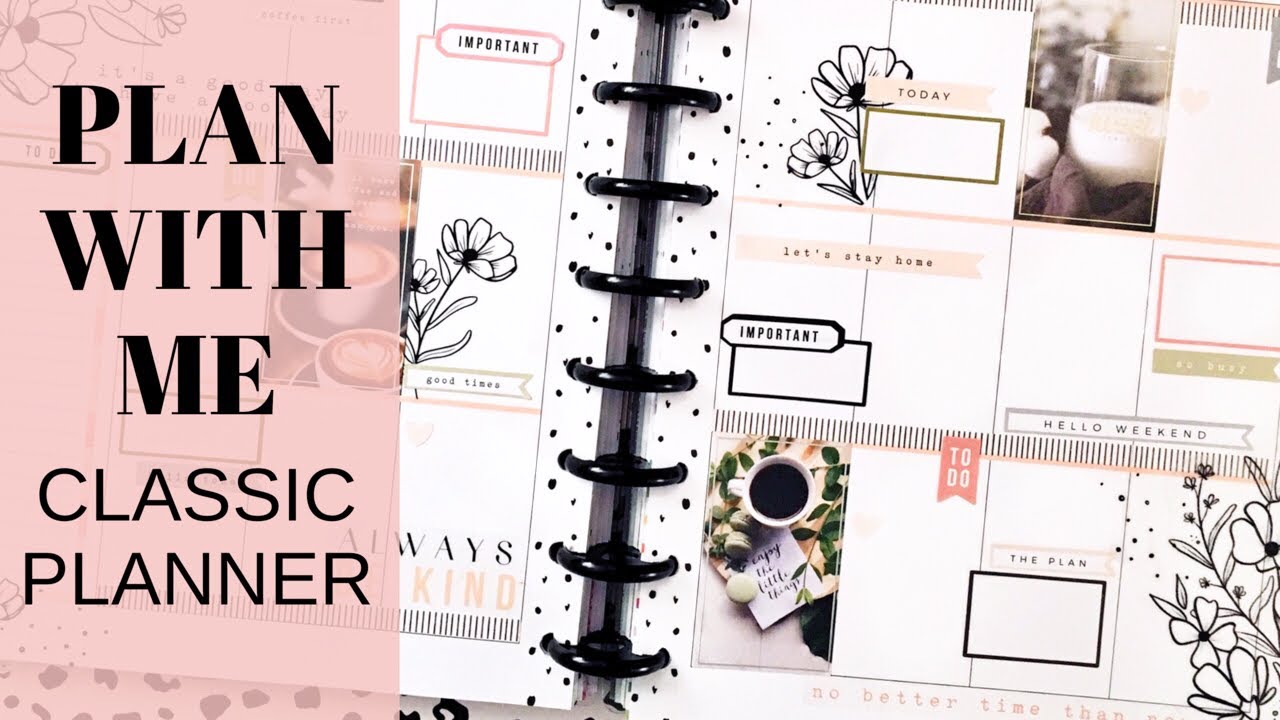 PLAN WITH ME | Classic Happy Planner | Modern Farmhouse | April 13-19, 2020