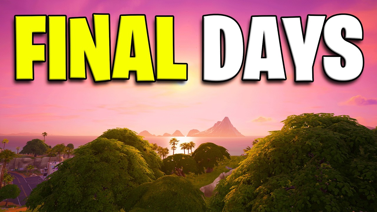 The END of Fortnite Season 1..