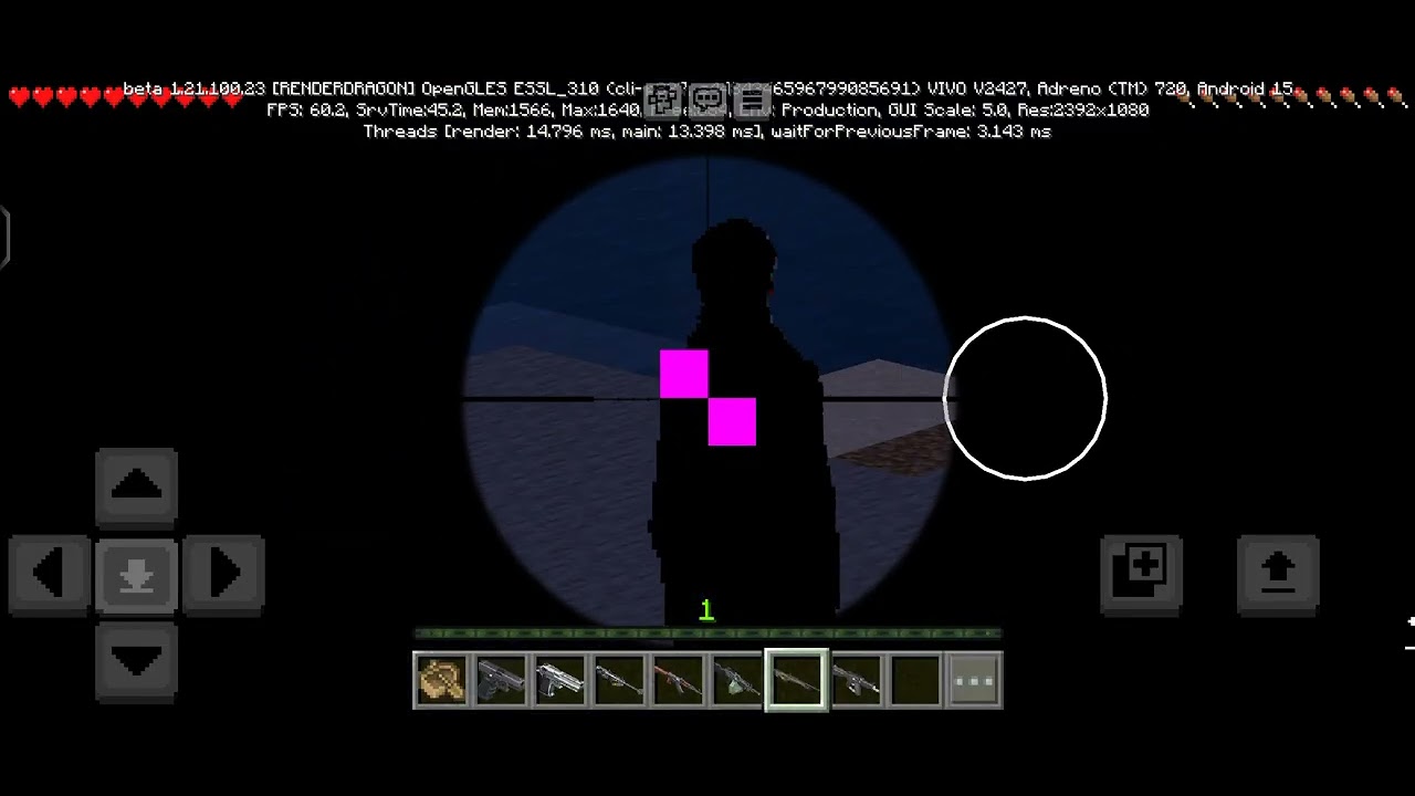 Today I tried many horror mods with guns....