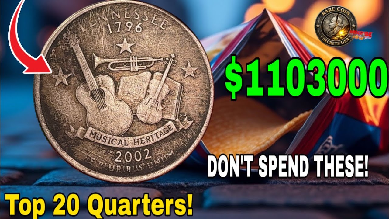 Top 20 Most Valuable State Quarters You Need to Check Before Spending