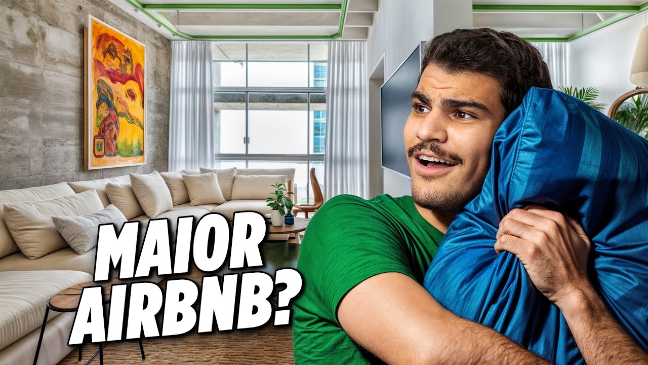 UM DIA DORMINDO NO MENOR E MAIOR AIRBNB DE S&Atilde;O PAULO