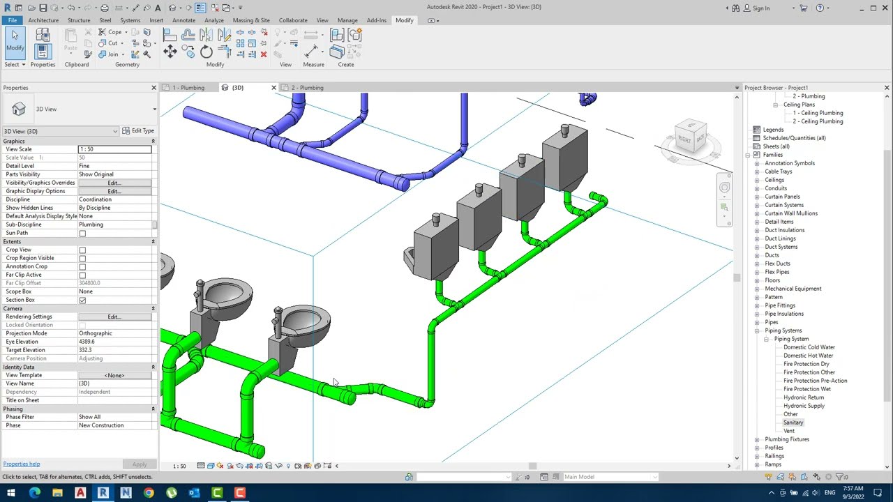 Drainage Revit