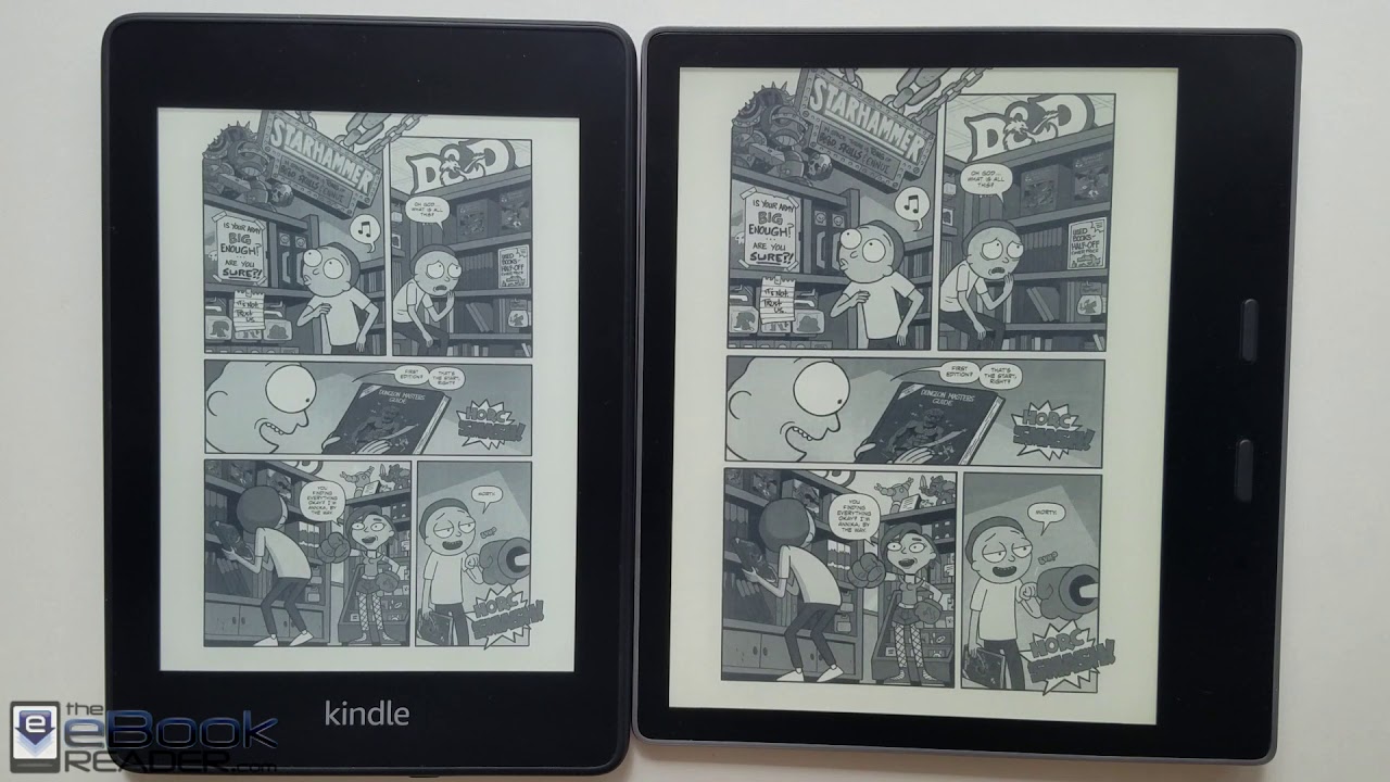 Kindle Oasis 3 vs Kindle Paperwhite 4 Comparison Review