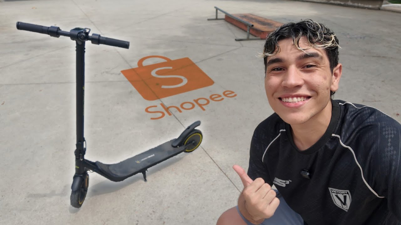 Comprei o Patinete el&eacute;trico MAIS BARATO da internet