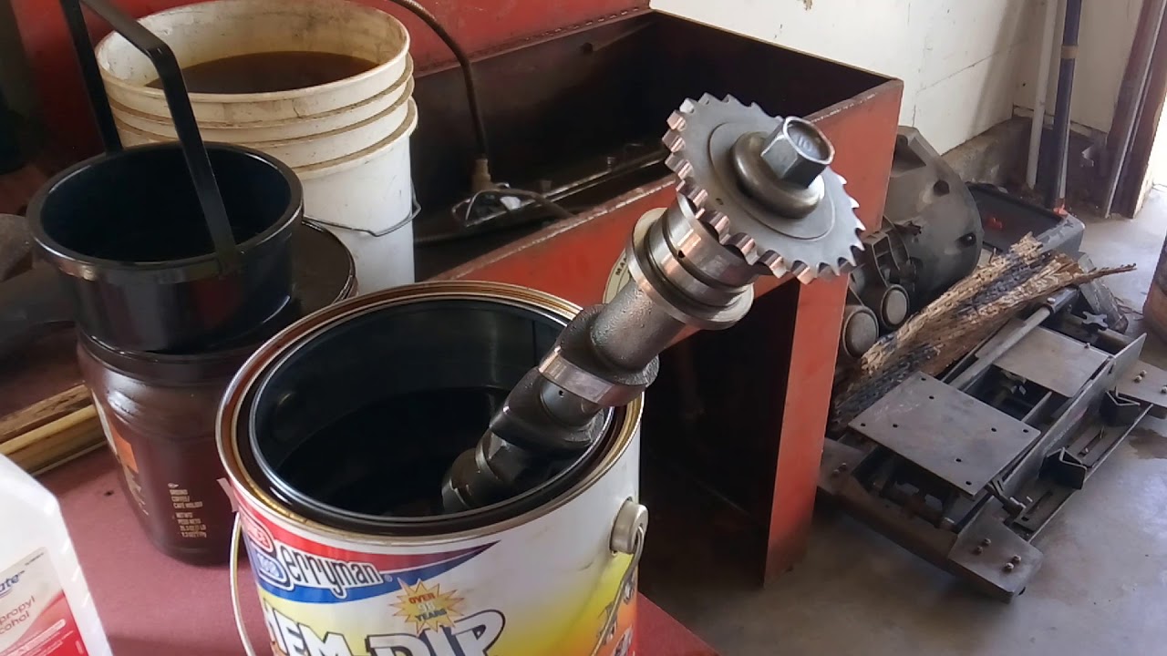 Camshaft cleaning/restore